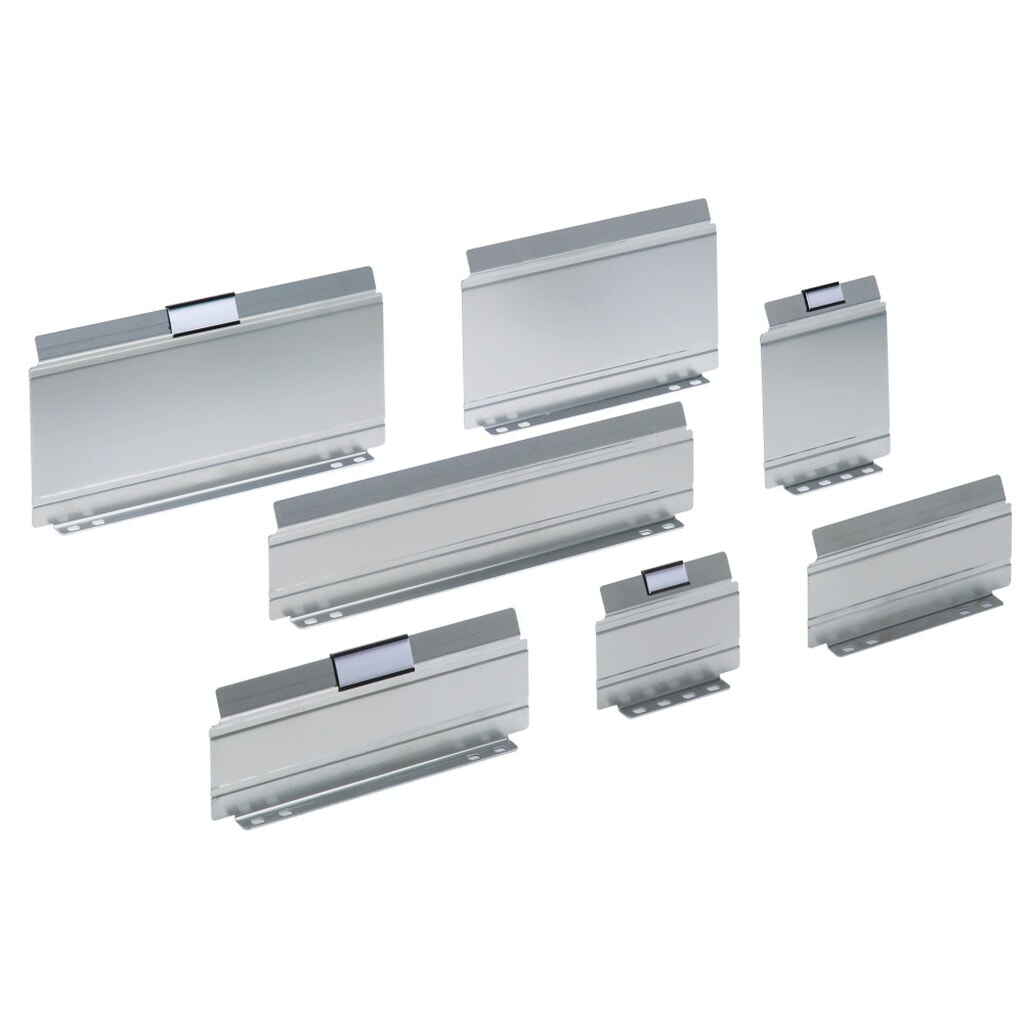 Product afbeelding: Scheidingspanelen LISTA 2-18E, lengtes 31-303 mm, 5 stuks, lengte 48 mm, voor fronthoogte 50 mm