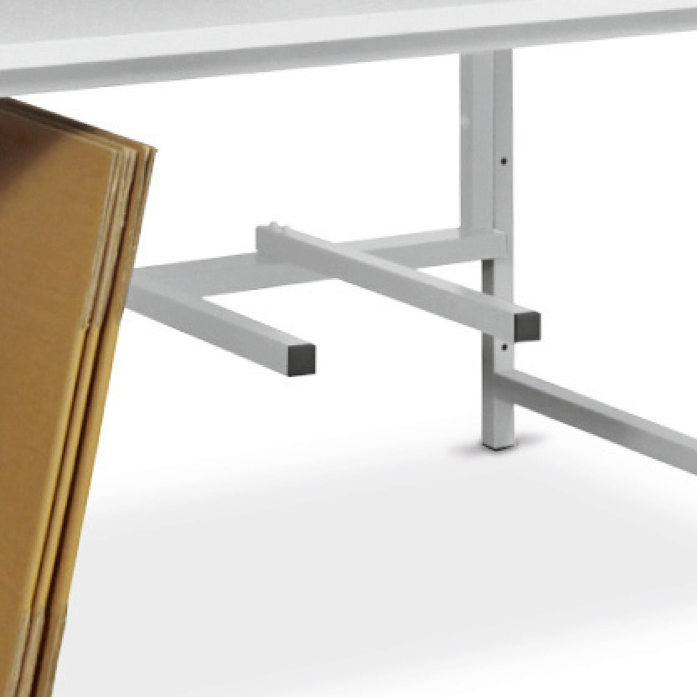 Product afbeelding: Scheidingsstaven voor verpakkingsmateriaal voor paktafel, breedte 1.600 mm, lichtgrijs