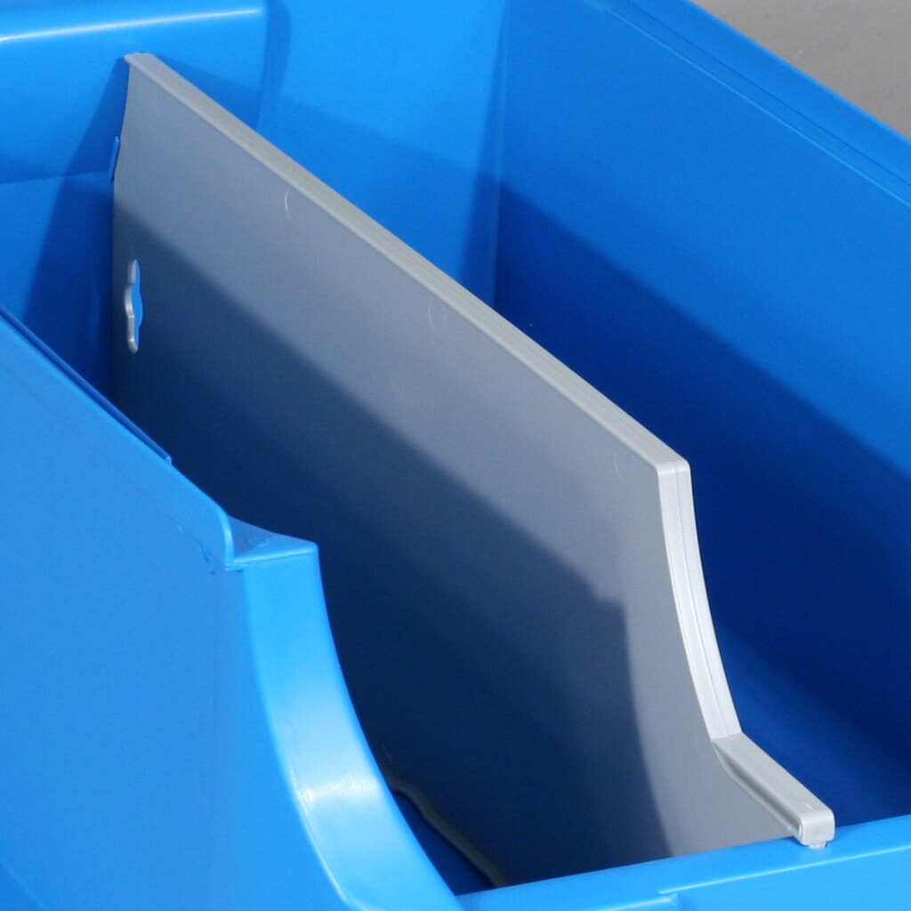 Allit scheidingswand voor bak, breedte 475 mm, 1 stuk Productafbeelding nr. 2: Allit scheidingswand voor bak, breedte 475 mm, 1 stuk