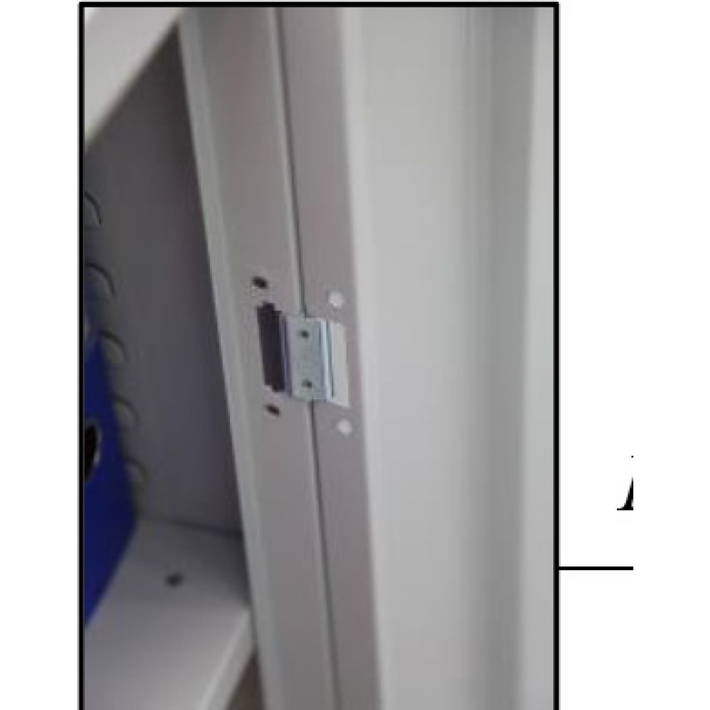 Productafbeelding nr. 6: Schoonmaakkast met cilinderslot voor draaivergrendeling, hxbxd 1.950 x 920 x 420 mm
