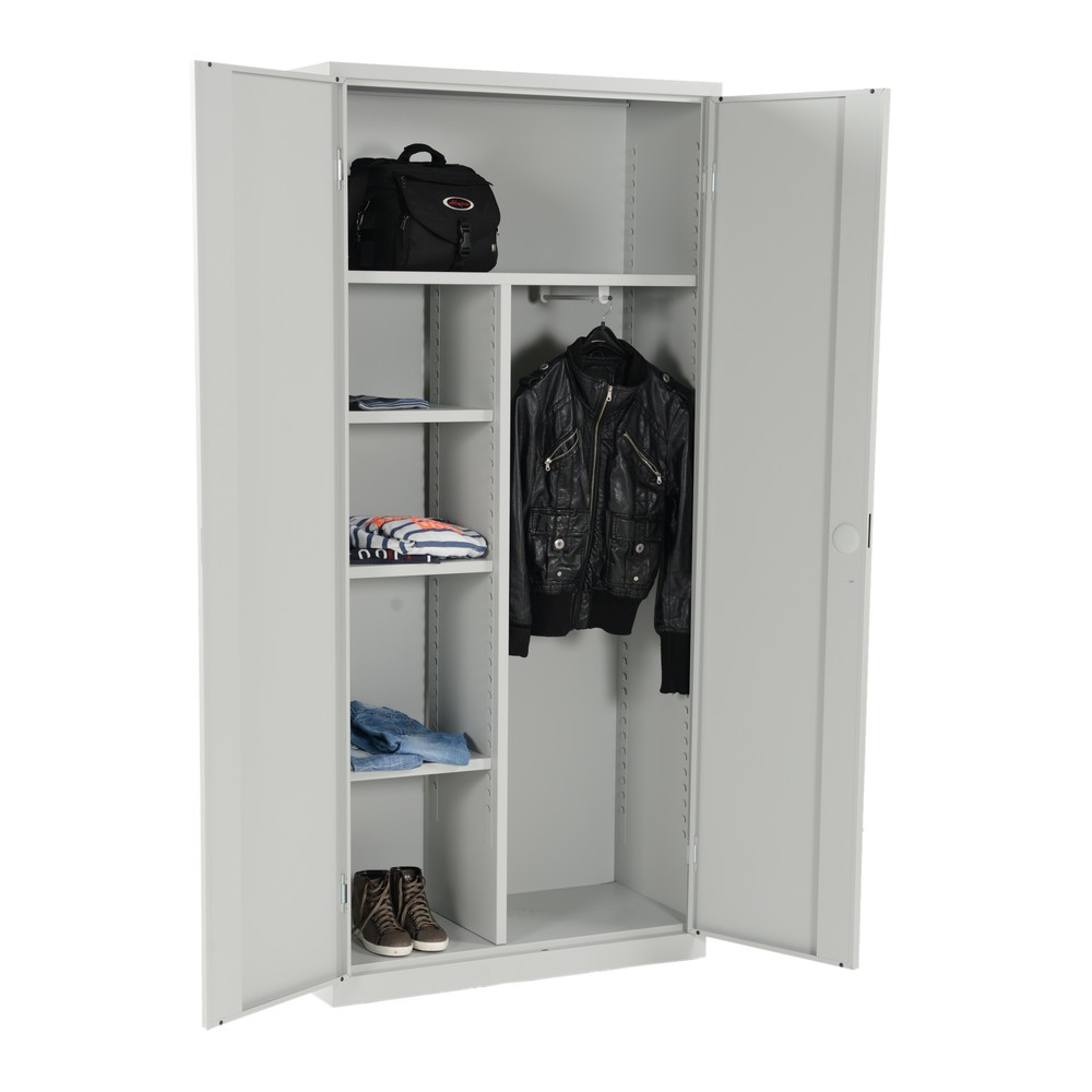 Productafbeelding nr. 7: Schoonmaakkast met cilinderslot voor draaivergrendeling, hxbxd 1.950 x 920 x 420 mm