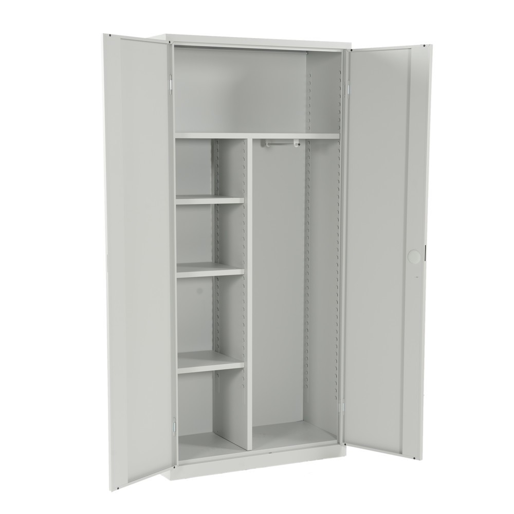 Productafbeelding nr. 8: Schoonmaakkast met cilinderslot voor draaivergrendeling, hxbxd 1.950 x 920 x 420 mm