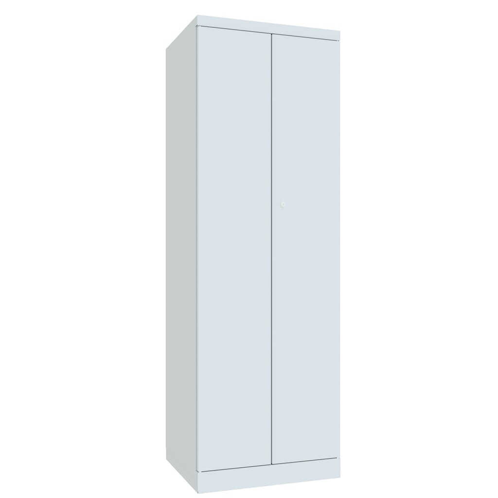Schoonmaakkast PAVOY, hxbxd 1.800 x 600 x 500 mm, lichtgrijs, lichtgrijs Productafbeelding nr. 2: Schoonmaakkast PAVOY, hxbxd 1.800 x 600 x 500 mm, lichtgrijs, lichtgrijs
