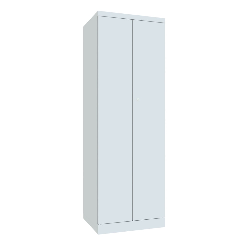 Schoonmaakkast PAVOY, hxbxd 1.800 x 600 x 500 mm, lichtgrijs, lichtgrijs Productafbeelding nr. 1: Schoonmaakkast PAVOY, hxbxd 1.800 x 600 x 500 mm, lichtgrijs, lichtgrijs