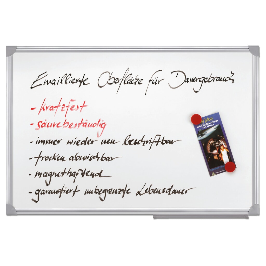 Product afbeelding: Schrijfbord FRANKEN X-tra! Line, geëmailleerd, hxb 450 x 600 mm