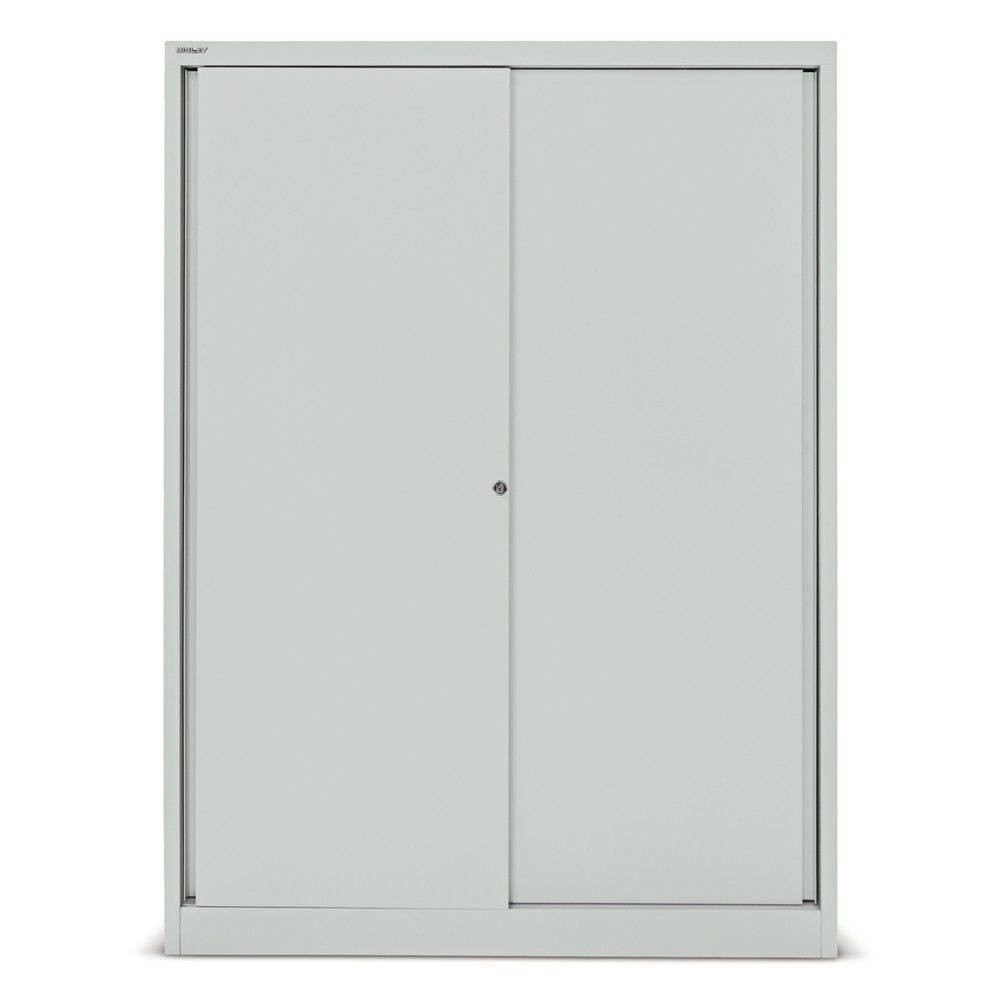 Product afbeelding: Schuifdeurkast BISLEY Premium, hxbxd 1.637 x 1.200 x 430 mm, wit