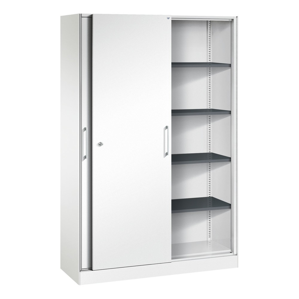 Productafbeelding nr. 3: Schuifdeurkast C+P Asisto, 5 OH, breedte 1.200 mm, verkeerswit, verkeerswit