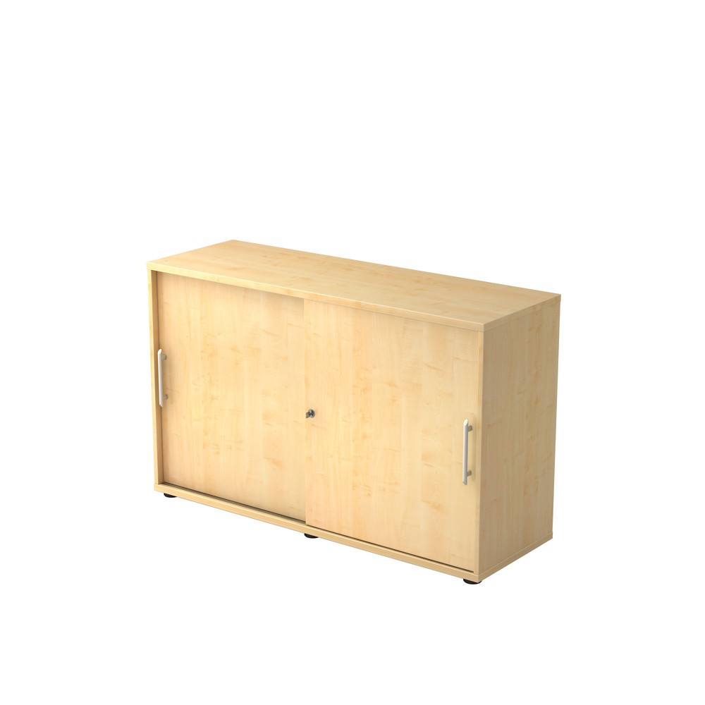Product afbeelding: Schuifdeurkast Hammerbacher 2 OH 120 cm RE esdoorn / esdoorn