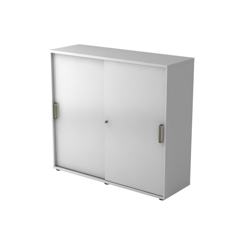 Product afbeelding: Schuifdeurkast Hammerbacher 3 OH 120 cm SG grijs / grijs