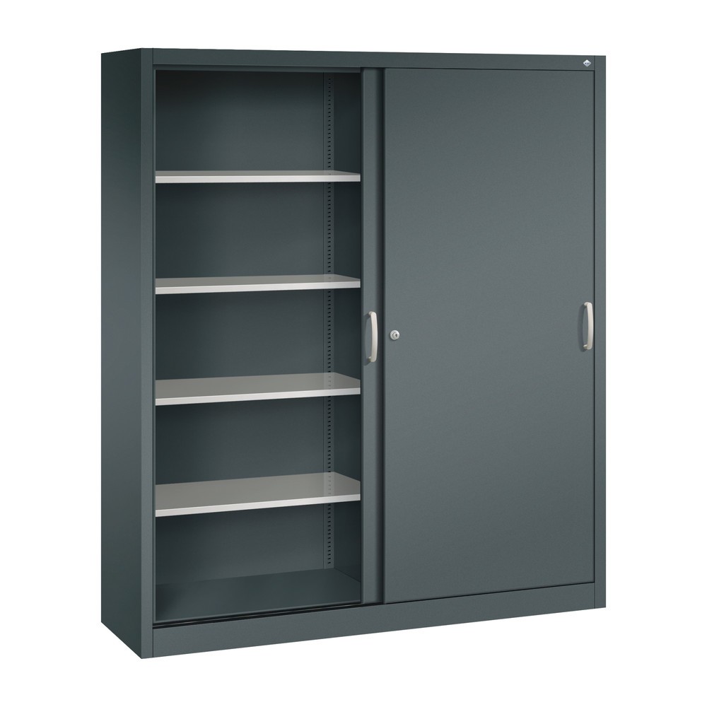 Productafbeelding nr. 3: Schuifdeurkast hxbxd 1.950 x 1.600 x 400 mm, antracietgrijs, antracietgrijs