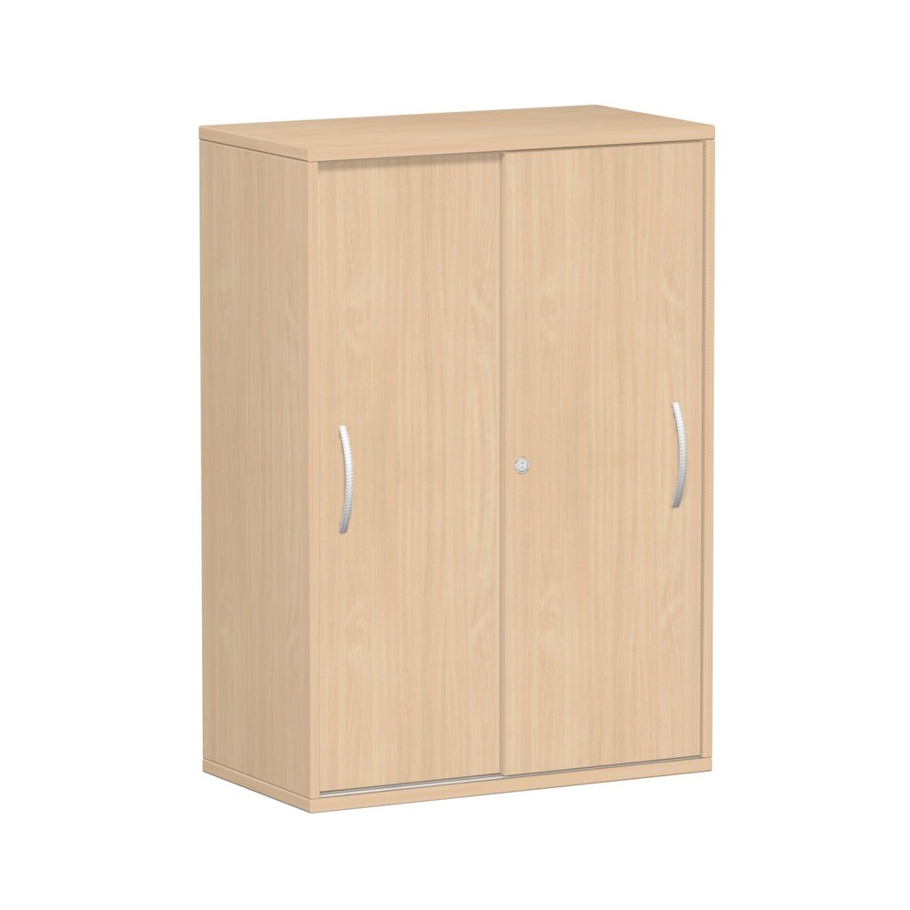 Product afbeelding: Schuifdeurkast Lissabon, 3 OH, beuk