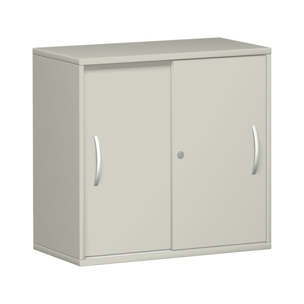 Product afbeelding: Schuifdeurkast Profi, 2 OH, breedte 800 mm, lichtgrijs