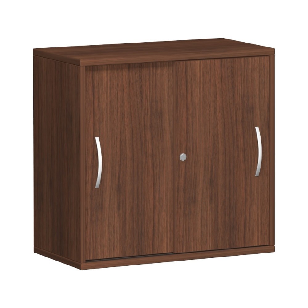 Product afbeelding: Schuifdeurkast Profi, 2 OH, breedte 800 mm, walnoot