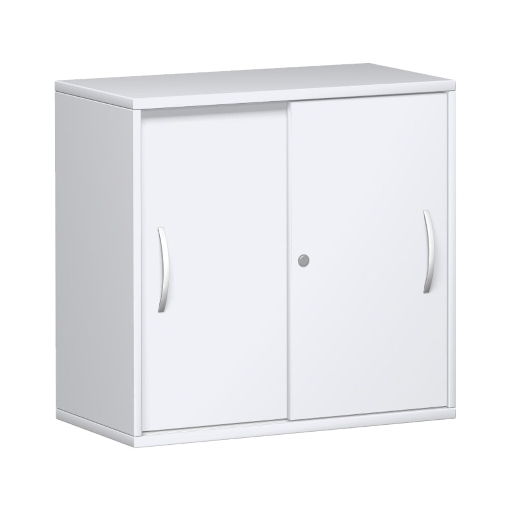 Product afbeelding: Schuifdeurkast Profi, 2 OH, breedte 800 mm, wit