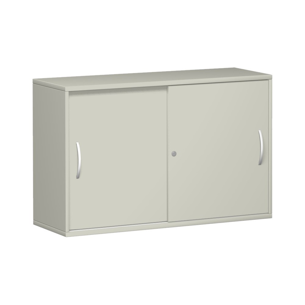 Product afbeelding: Schuifdeurkast Profi, 2 OH, breedte 1.200 mm, lichtgrijs