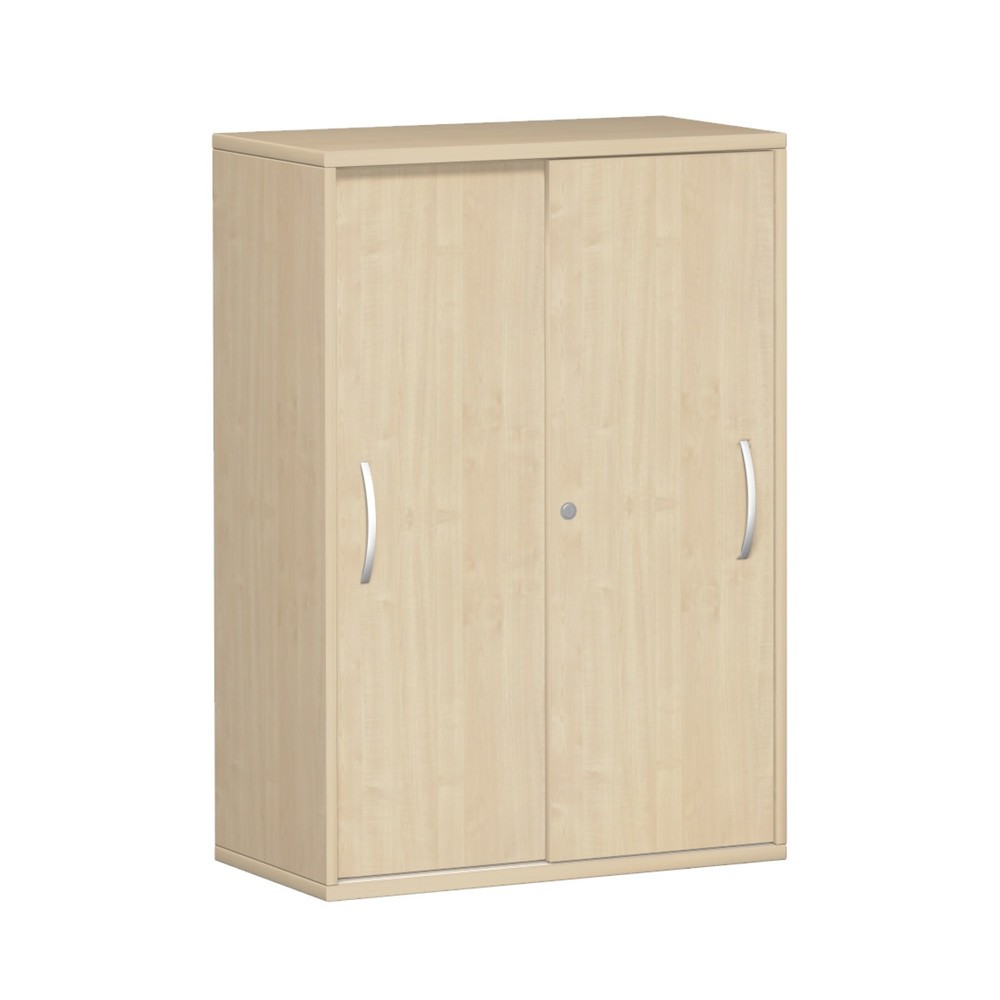 Product afbeelding: Schuifdeurkast Profi, 3 OH, breedte 800 mm, ahorn