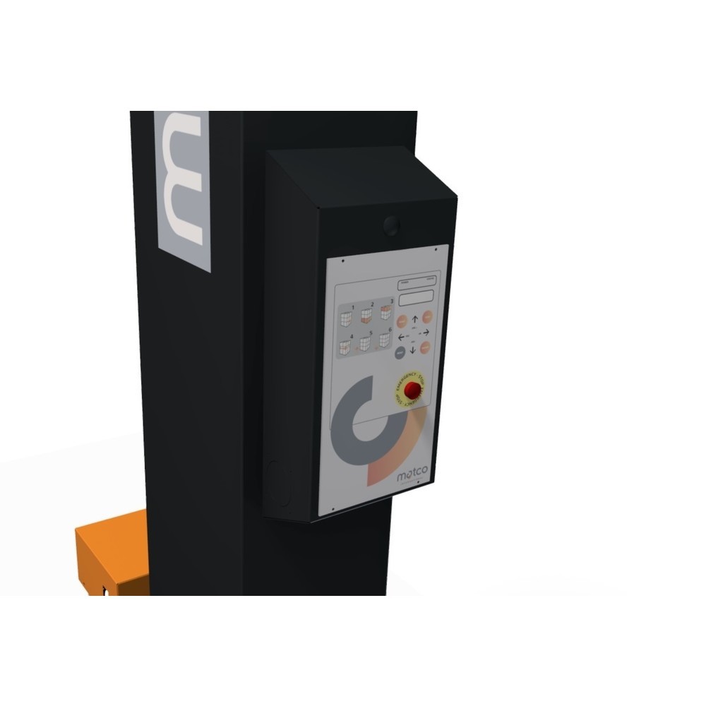Productafbeelding nr. 2: Semi-automatische draaiplateau-palletwikkelmachine matco type A300,  draaiplateau Ø 1.500 mm