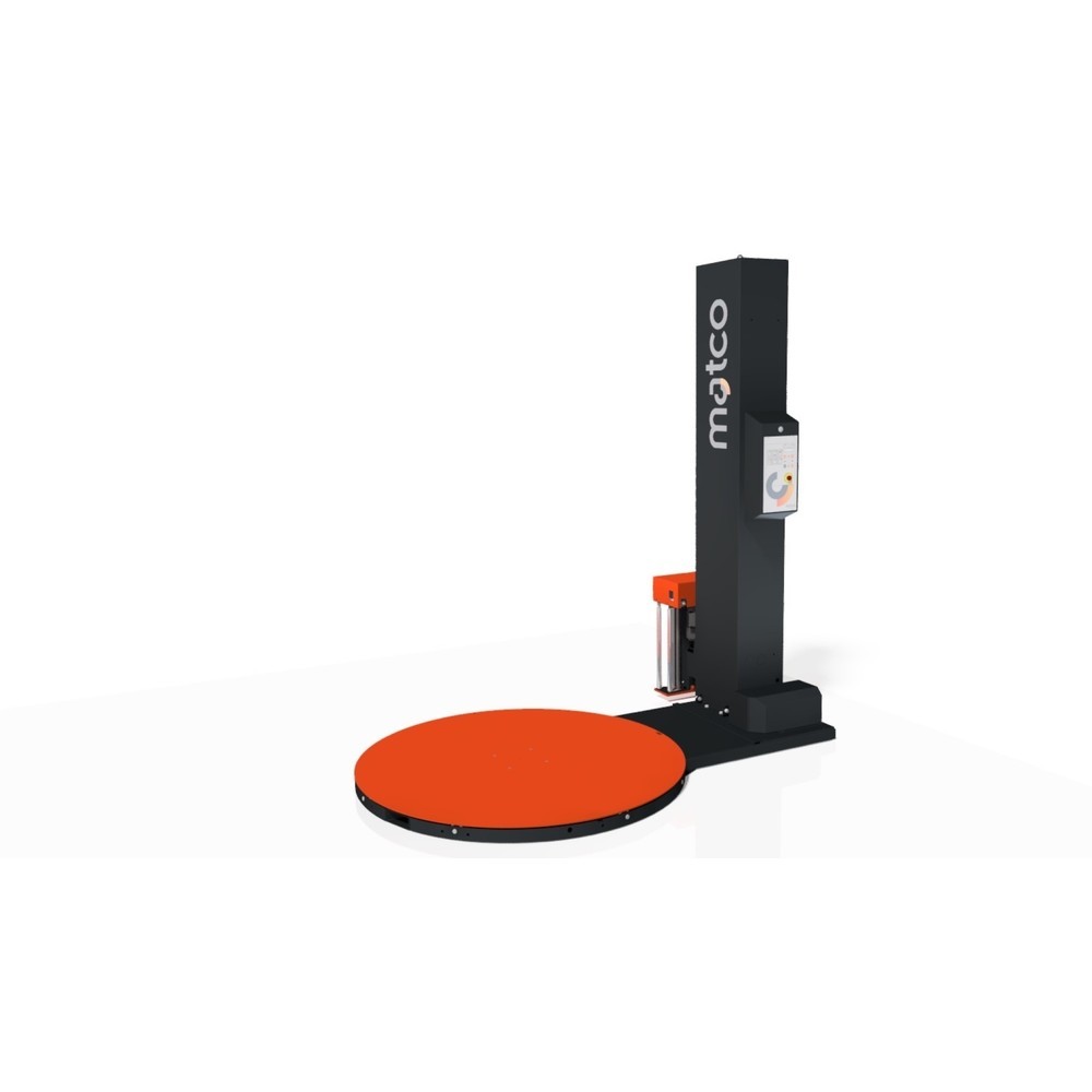 Product afbeelding: Semi-automatische draaiplateau-palletwikkelmachine matco type A300,  draaiplateau Ø 1.500 mm