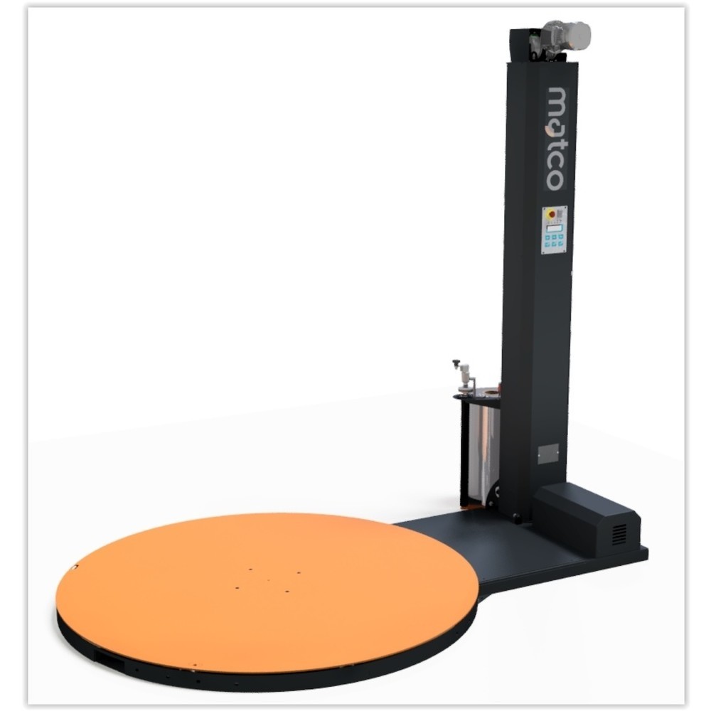 Productafbeelding nr. 3: Semi-automatische draaiplateau-palletwikkelmachine matco type T30,  draaiplateau Ø 1.500 mm