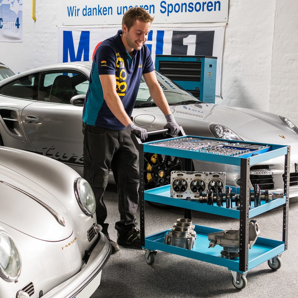 Servicewagen HAZET®, cap. 150 kg, open Product afbeelding: Servicewagen HAZET®, cap. 150 kg, open
