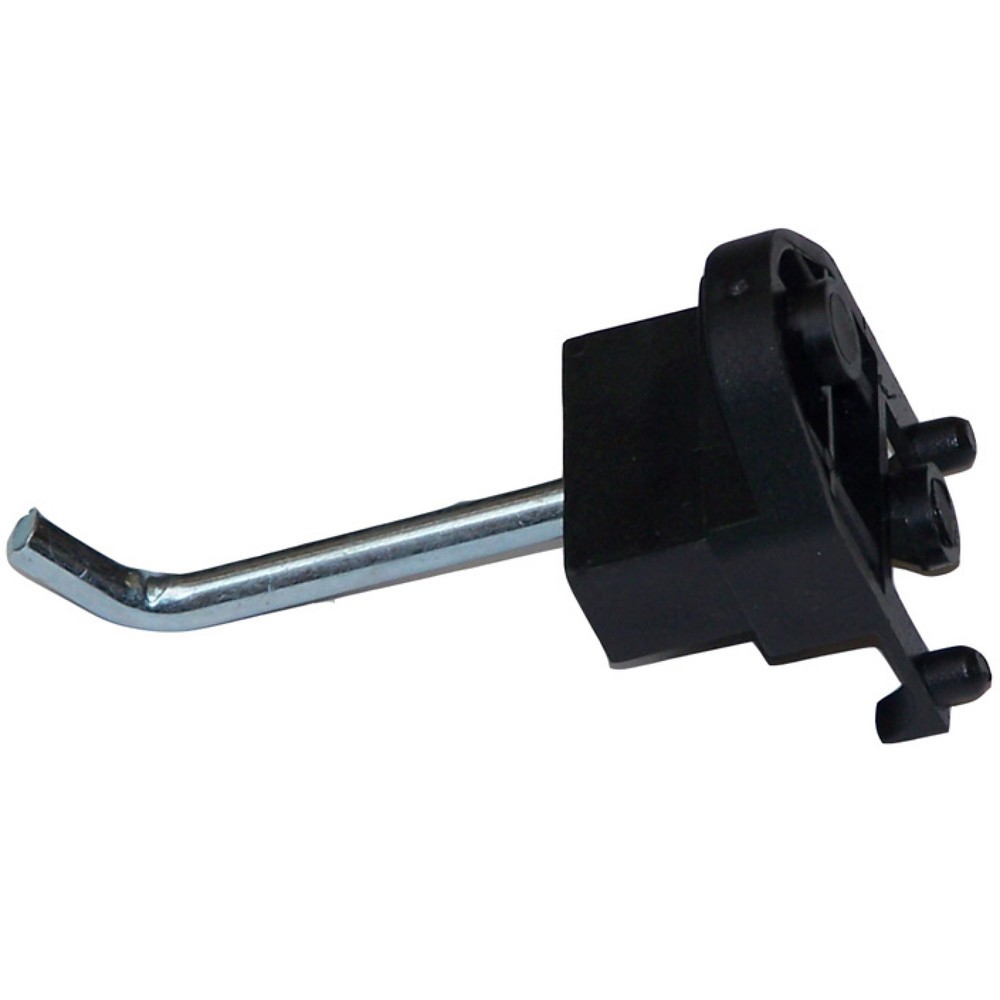Product afbeelding: Set enkele haken, recht, diepte 30 mm