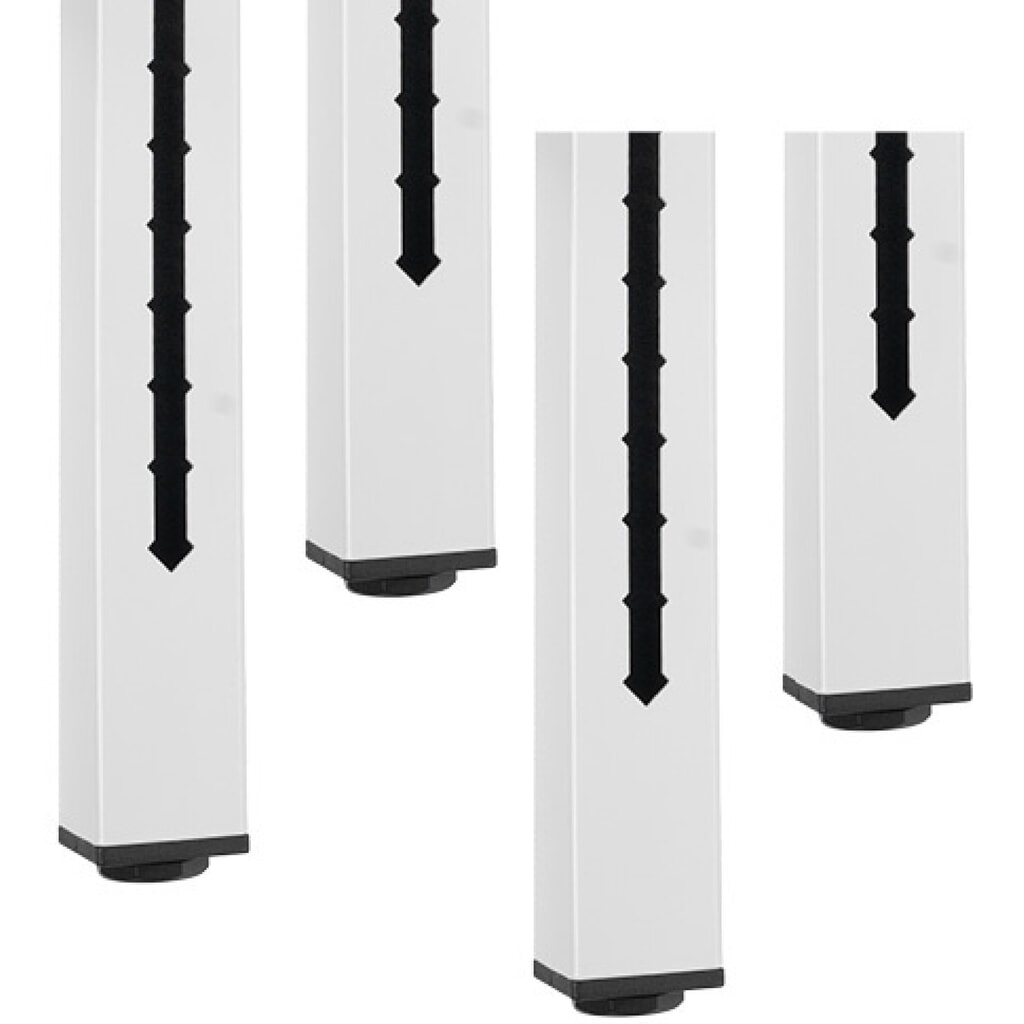 Set hoogteverstellers RAU, verstelbereik +200 mm Product afbeelding: Set hoogteverstellers RAU, verstelbereik +200 mm