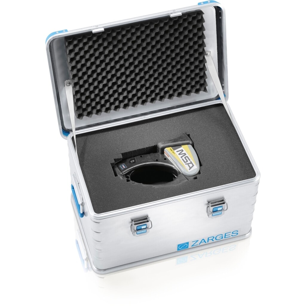Productafbeelding nr. 4: ZARGES aluminium transportbox kubusschuimset, voorgestanste inzetstukken, hxbxd 350 x 550 x 220 mm