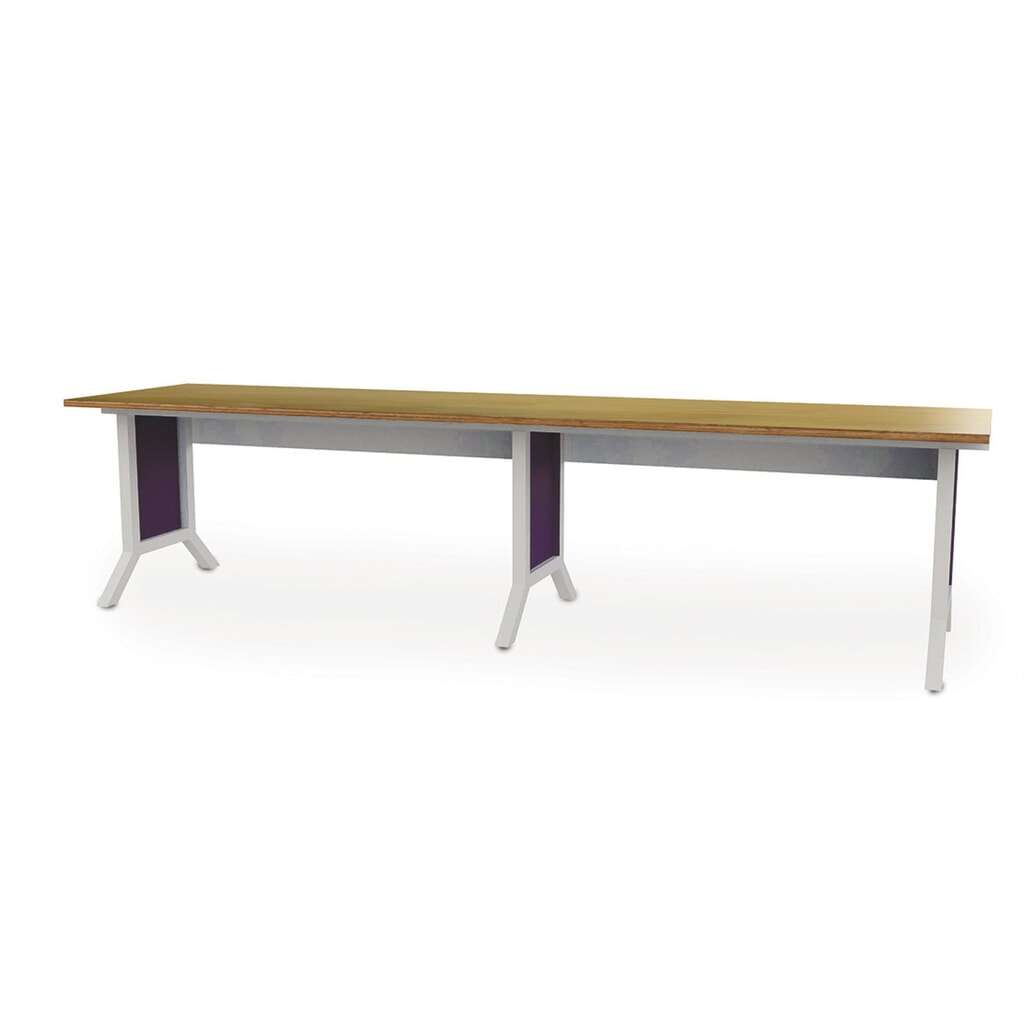 Product afbeelding: Set werkpleksysteem, 2-delig, hoogteverstelling met klemmen, kobaltblauw