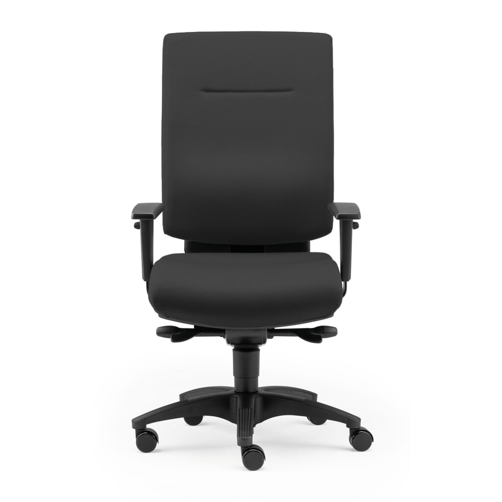 SITWELL STEIFENSAND MyChair rugvriendelijke bureaustoel , extra breed, met tapijtwielen, polyester, draagvermogen 150 kg Product afbeelding: SITWELL STEIFENSAND MyChair rugvriendelijke bureaustoel , extra breed, met tapijtwielen, polyester, draagvermogen 150 kg