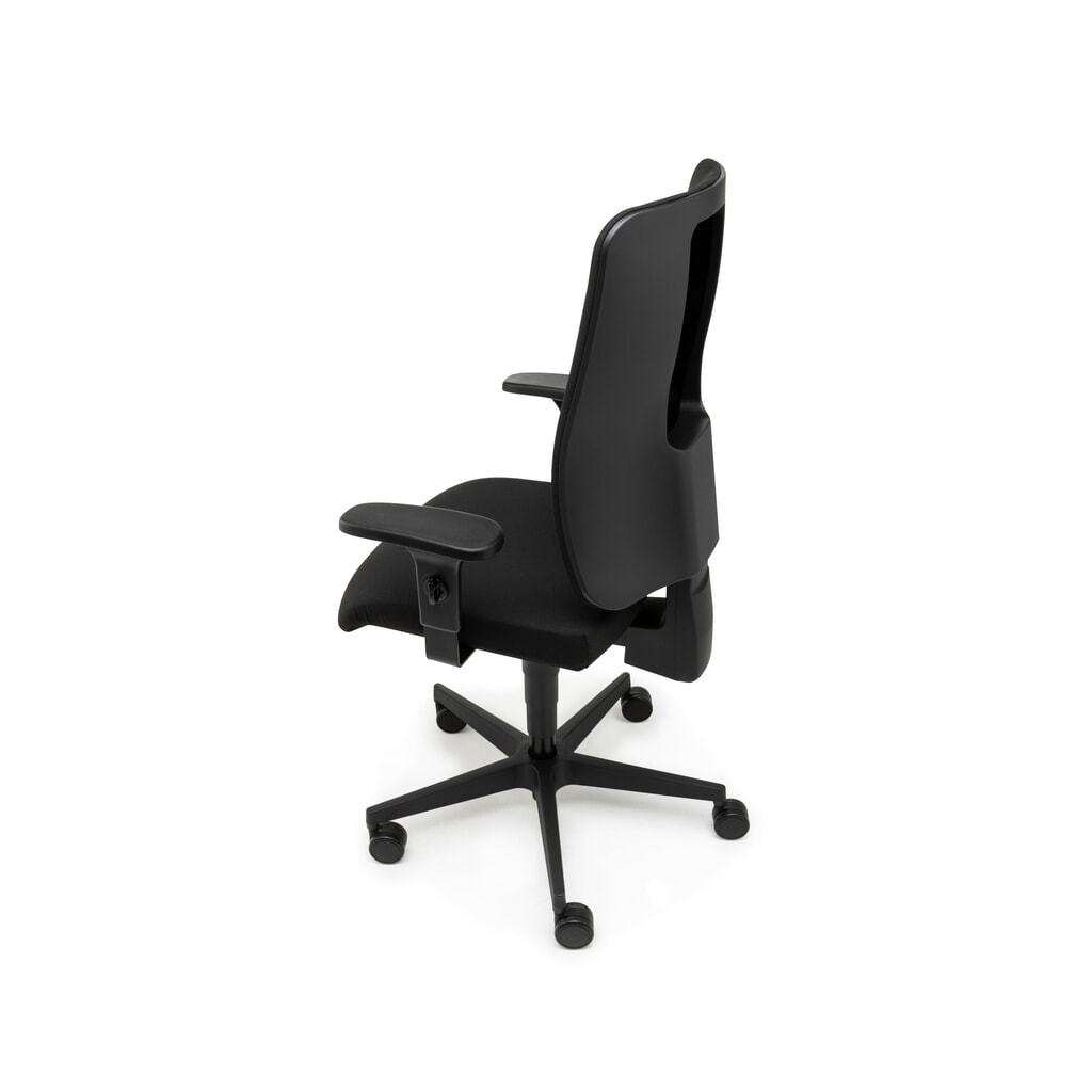 Productafbeelding nr. 2: SITWELL STEIFENSAND bureaustoel rechte bekleding, synchroonmechaniek, in hoogte verstelbare armleuning, stoffen rugleuning