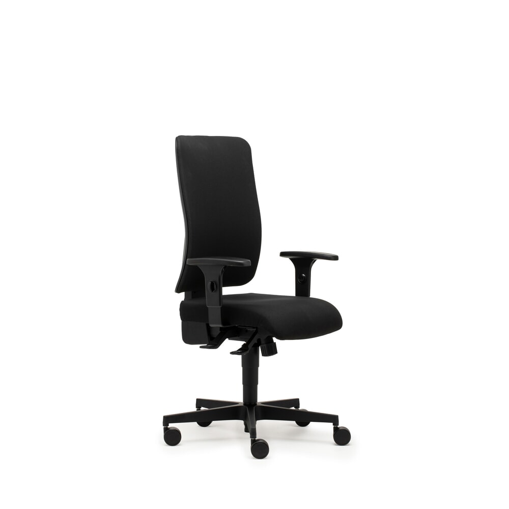 Productafbeelding nr. 3: SITWELL STEIFENSAND bureaustoel rechte bekleding, synchroonmechaniek, in hoogte verstelbare armleuning, stoffen rugleuning