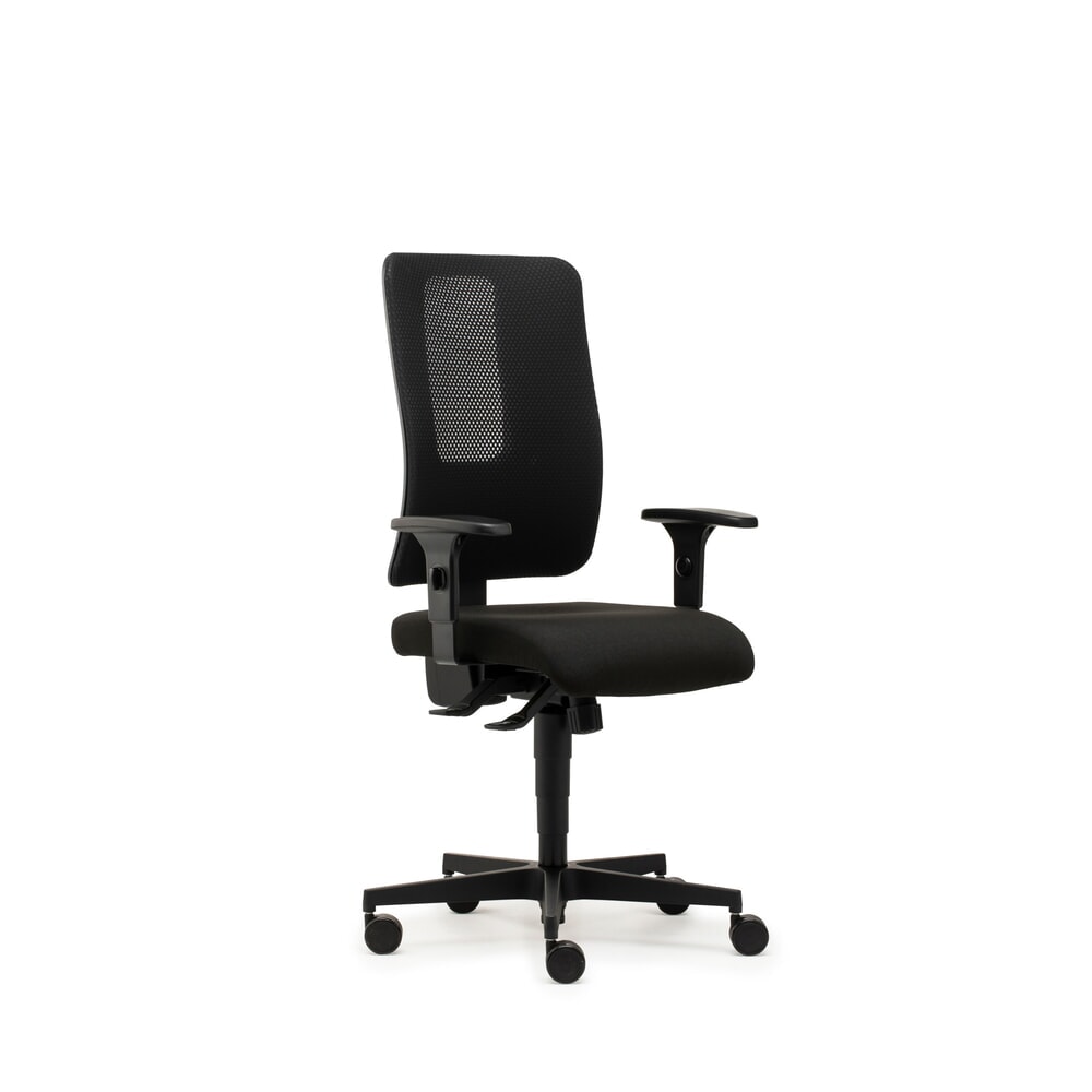 Productafbeelding nr. 3: SITWELL STEIFENSAND bureaustoel Straight Net, synchroonmechaniek, in hoogte verstelbare armleuning, mesh rugleuning