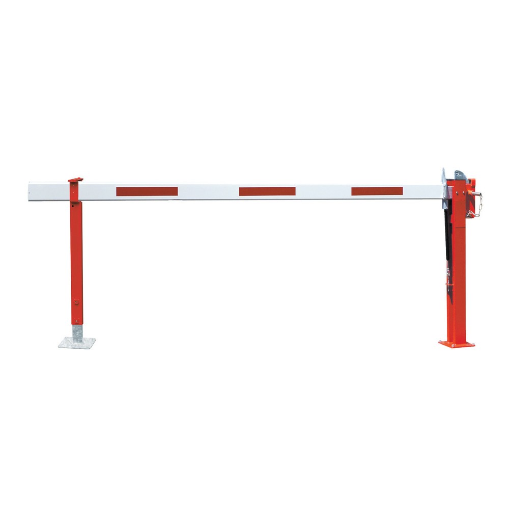 Product afbeelding: Slagboom voor keilboutbevestiging of verankering in beton, versperringsbreedte 5 m