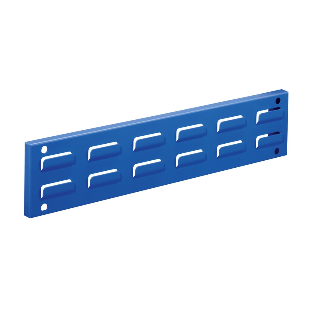 Product afbeelding: sleufplaatstrip, HxB 100 x 460 mm, gentiaanblauw