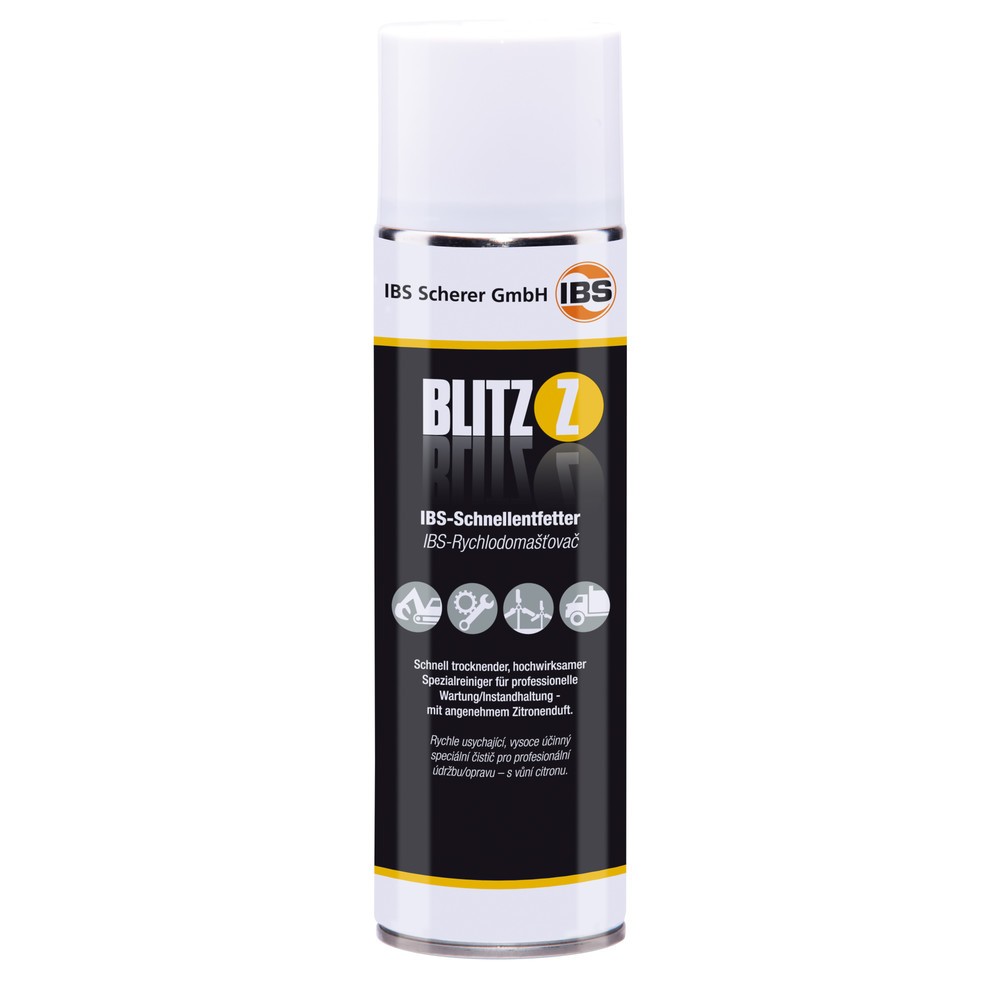 Product afbeelding: Snelontvetter IBS Blitz-Z, 12 spuitbussen van 500 ml