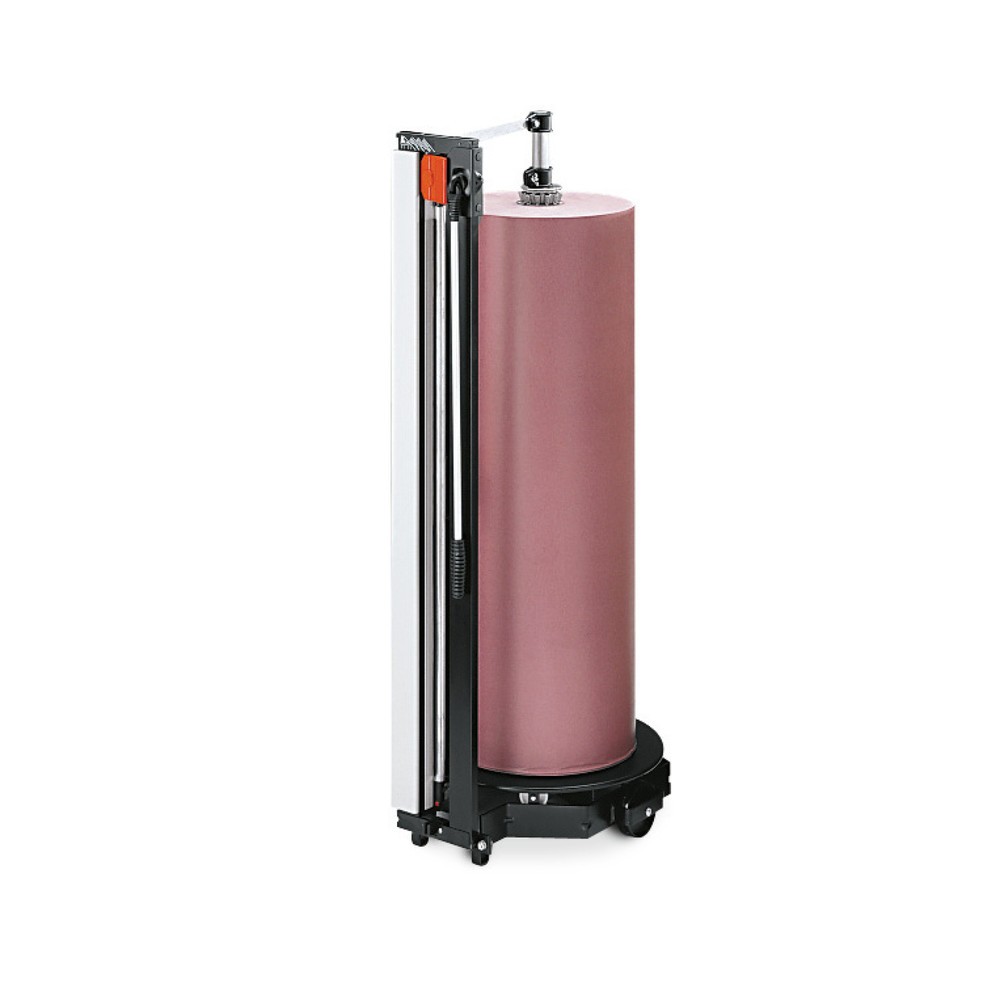 Product afbeelding: Verticale snijstandaard, max. 200 kg, rol-Ø max. 450 mm, snijbreedte 1.000 mm