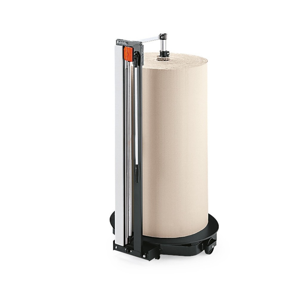 Product afbeelding: Verticale snijstandaard, max. 200 kg, rol-Ø max. 700 mm, snijbreedte 1.000 mm
