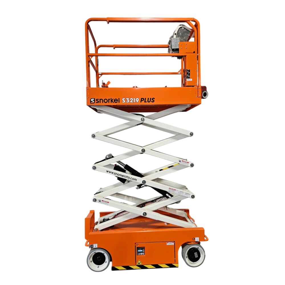 Productafbeelding nr. 2: Snorkel accu-schaarhoogwerker S3219Plus, elektrisch verrijdbaar, draagvermogen 272 kg, maximale werkhoogte 7,79 m