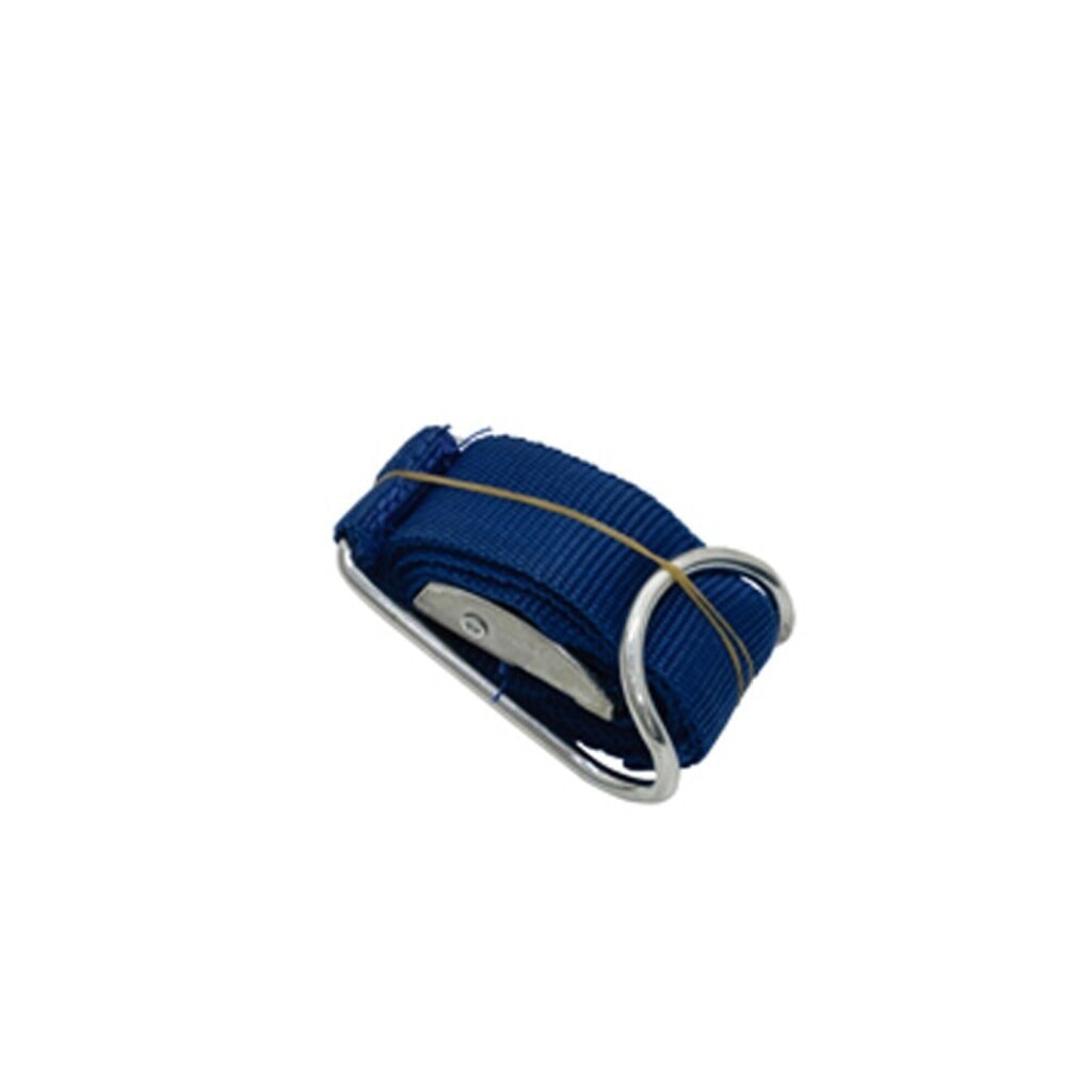 Spanriem van textiel voor rolcontainer Classic, blauw Product afbeelding: Spanriem van textiel voor rolcontainer Classic, blauw