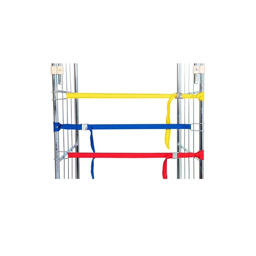 Spanriem van textiel voor rolcontainer Classic, blauw Productafbeelding nr. 2: Spanriem van textiel voor rolcontainer Classic, blauw