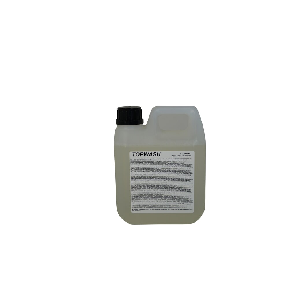 Speciaalreiniger Nilfisk® Topwash SV1, textiel- en harde vloeren, 6 x 1 liter Product afbeelding: Speciaalreiniger Nilfisk® Topwash SV1, textiel- en harde vloeren, 6 x 1 liter