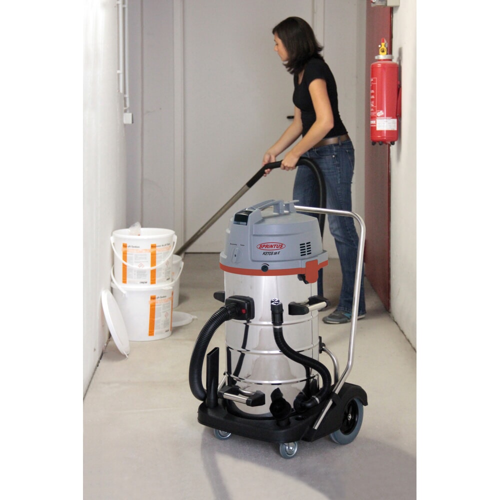 Productafbeelding nr. 5: SPRiNTUS nat-droogzuiger, met HEPA-13-filter, KETOS N 56/2 E 55 liter, vermogen 2.600 W