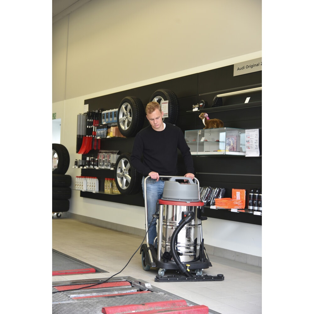 Productafbeelding nr. 4: SPRiNTUS nat-droogzuiger, N 77/3 E, 3 schakelbare turbines, 77 liter bakinhoud