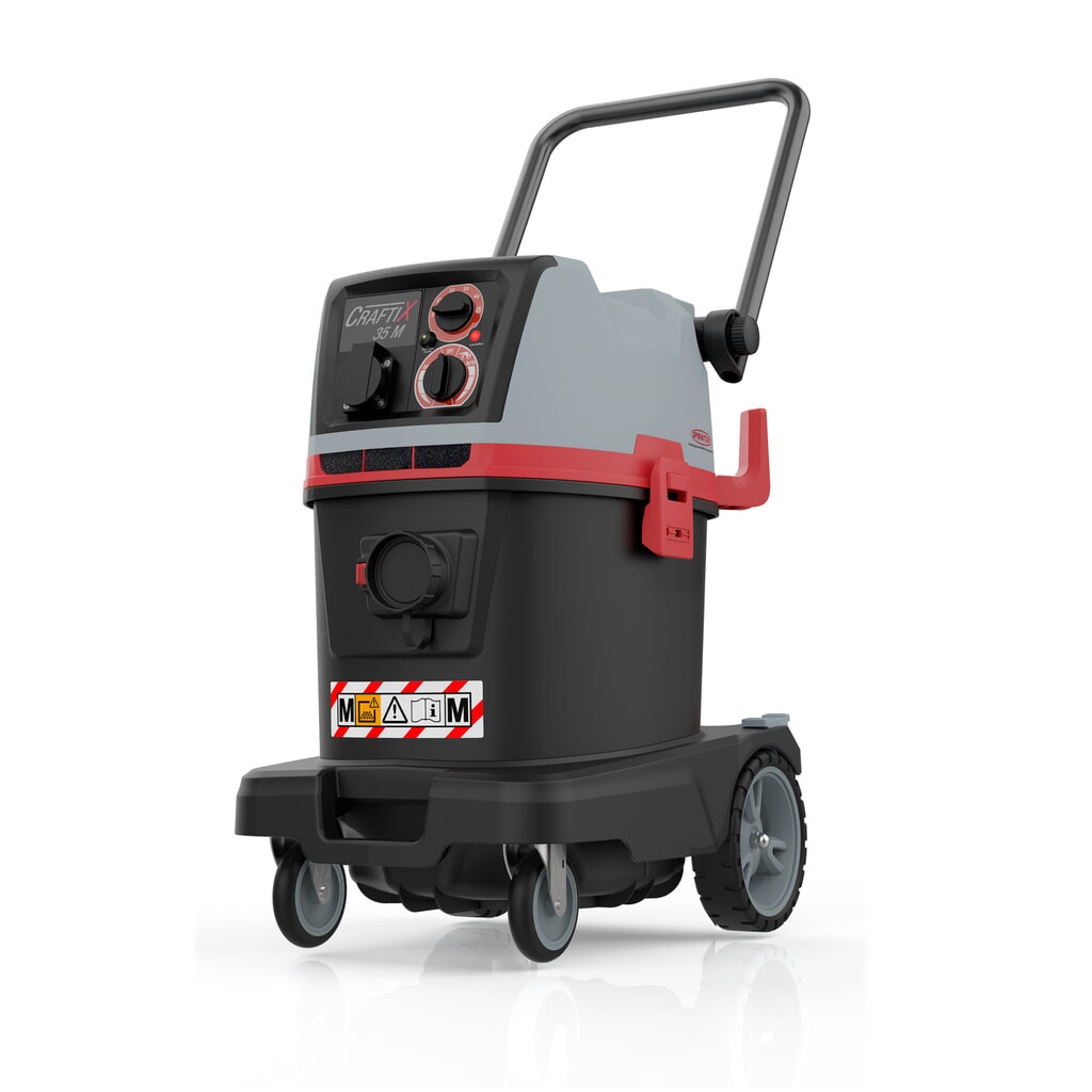 Product afbeelding: SPRiNTUS veiligheidsstofzuiger CraftiX, 1.200 W, voor gevaarlijke stofdeeltjes, bakken 35 l, stofklasse M