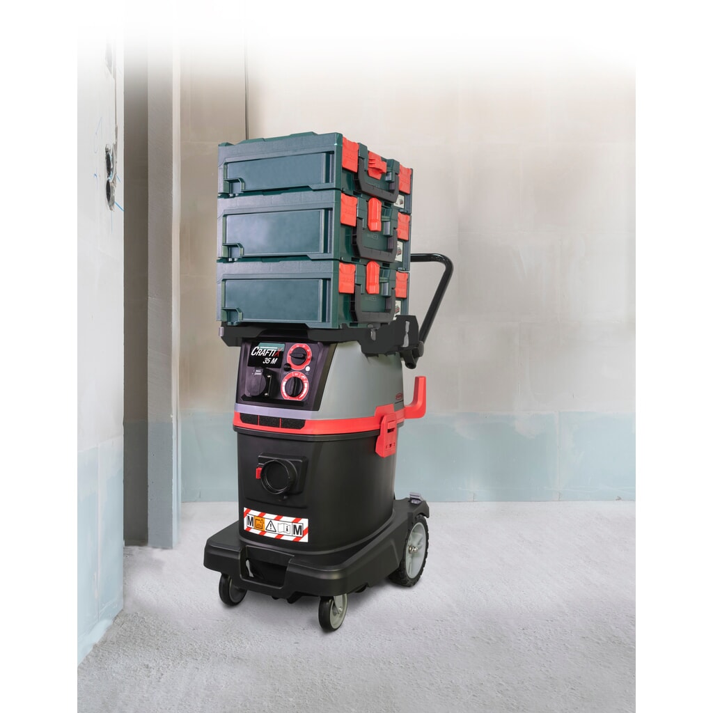 SPRiNTUS veiligheidsstofzuiger CraftiX, 1.200 W, voor gevaarlijke stofdeeltjes, bakken 35 l, stofklasse M Productafbeelding nr. 7: SPRiNTUS veiligheidsstofzuiger CraftiX, 1.200 W, voor gevaarlijke stofdeeltjes, bakken 35 l, stofklasse M