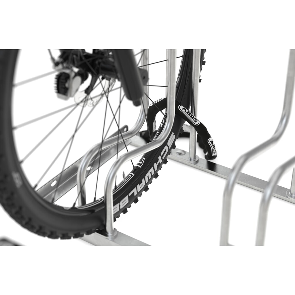 Productafbeelding nr. 4: Staand fietsrek, 1-zijdig, 3 plaatsen, verzinkt