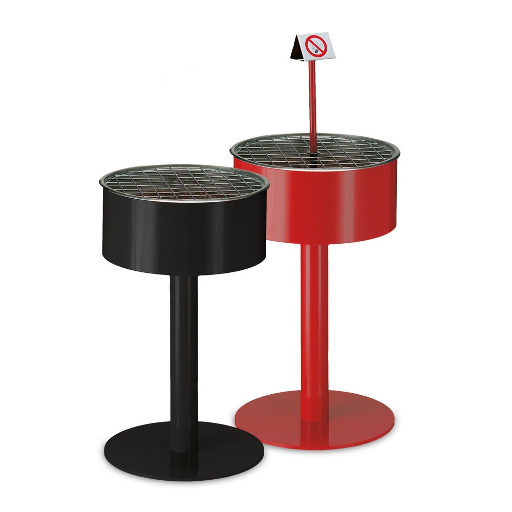 Product afbeelding: Staande asbak ROBUST, vuurrood