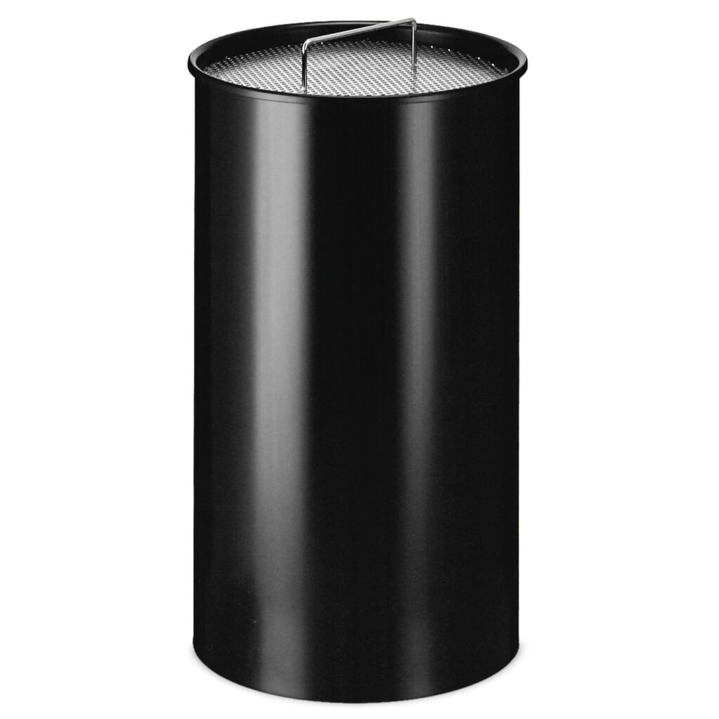 Staande asbak RONDO, diepzwart Product afbeelding: Staande asbak RONDO, diepzwart