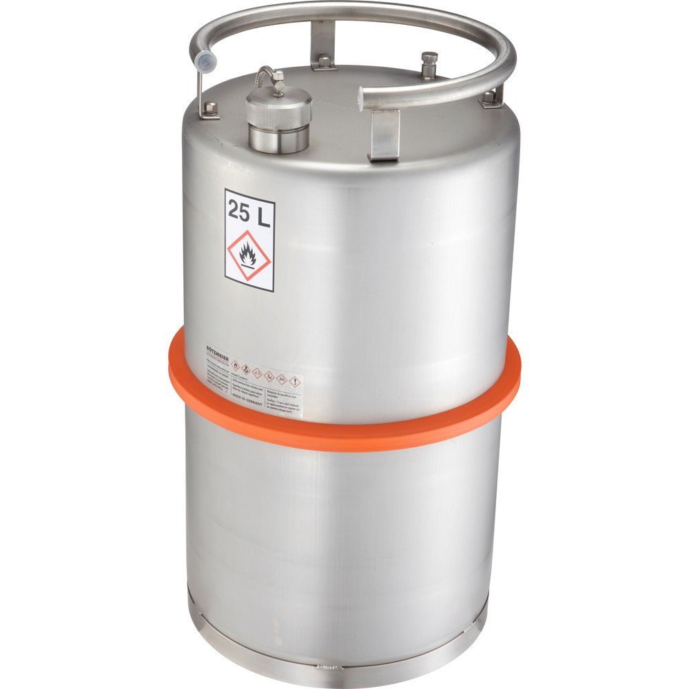 Product afbeelding: Staande container van roestvrij staal, 25 liter