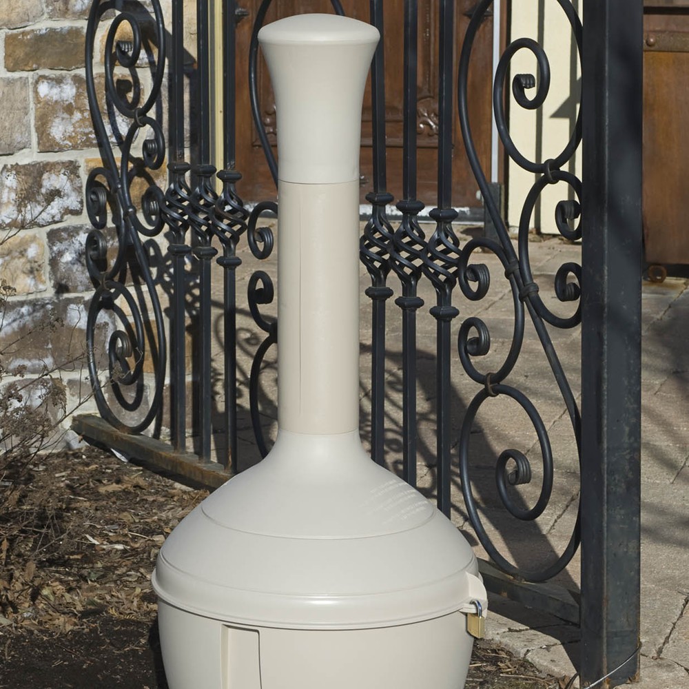 Productafbeelding nr. 4: Staande veiligheidsasbak Justrite® Premium, vuurdovend, 15 liter, beige